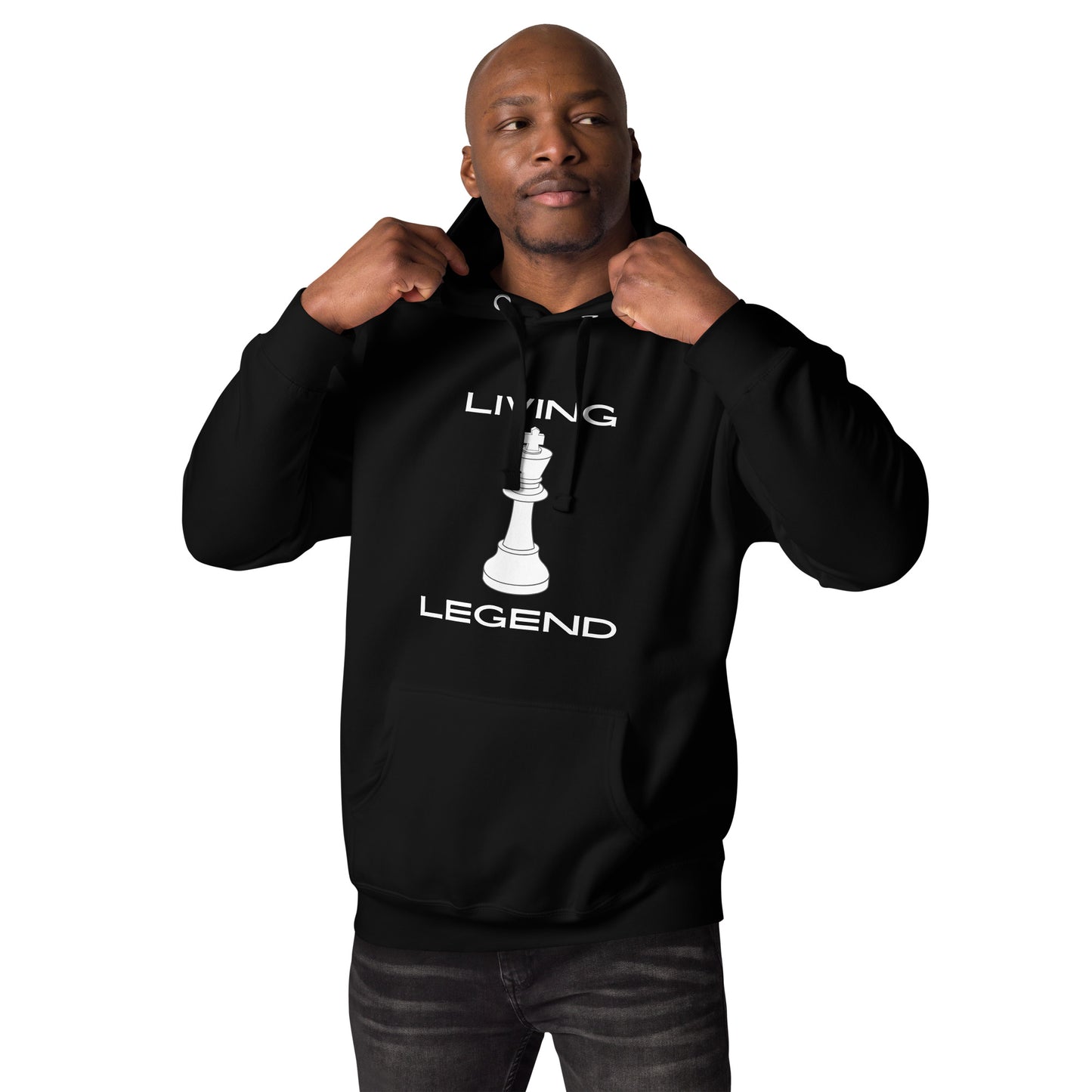 King Chess Piece Unisex Hoodie