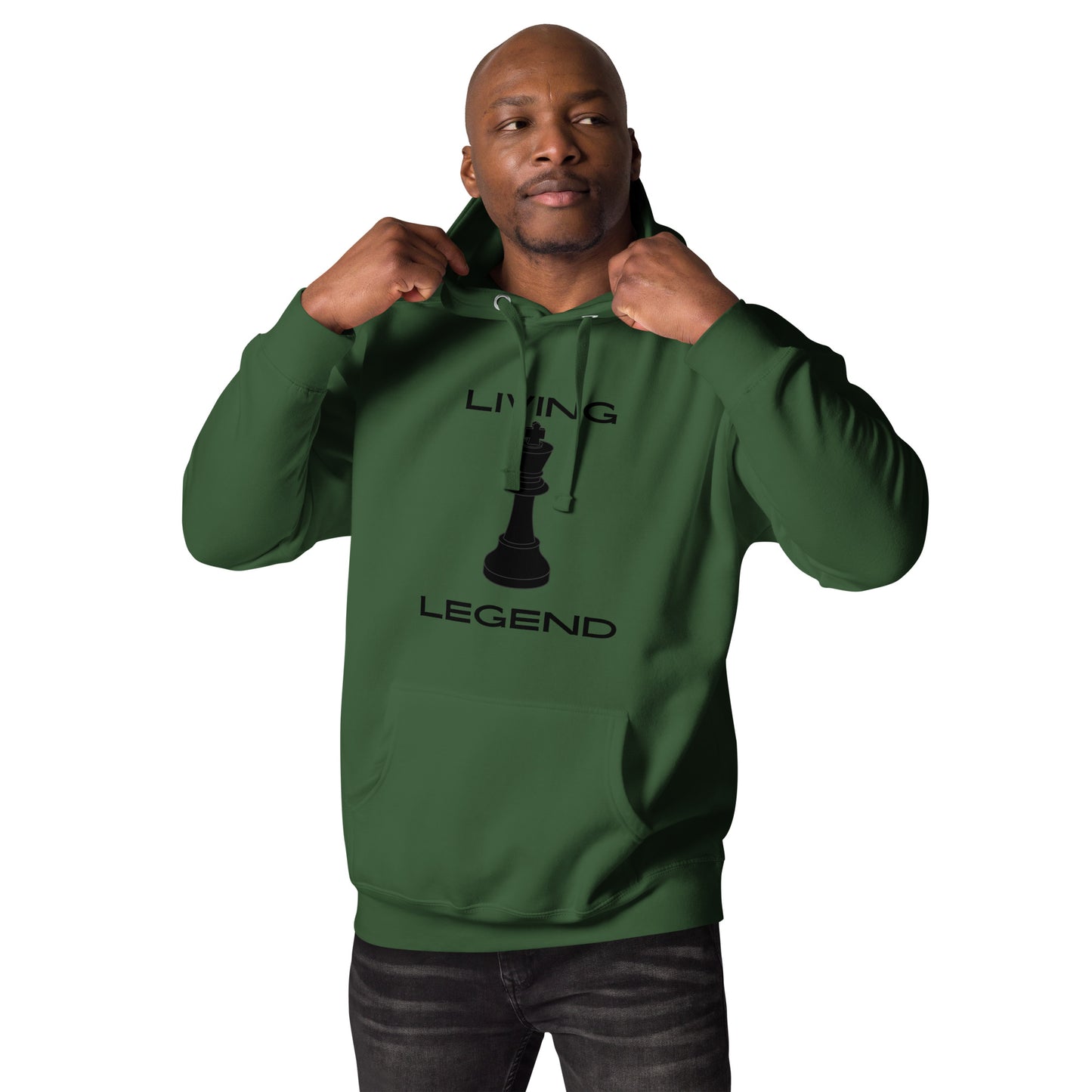 King Chess Piece Unisex Hoodie