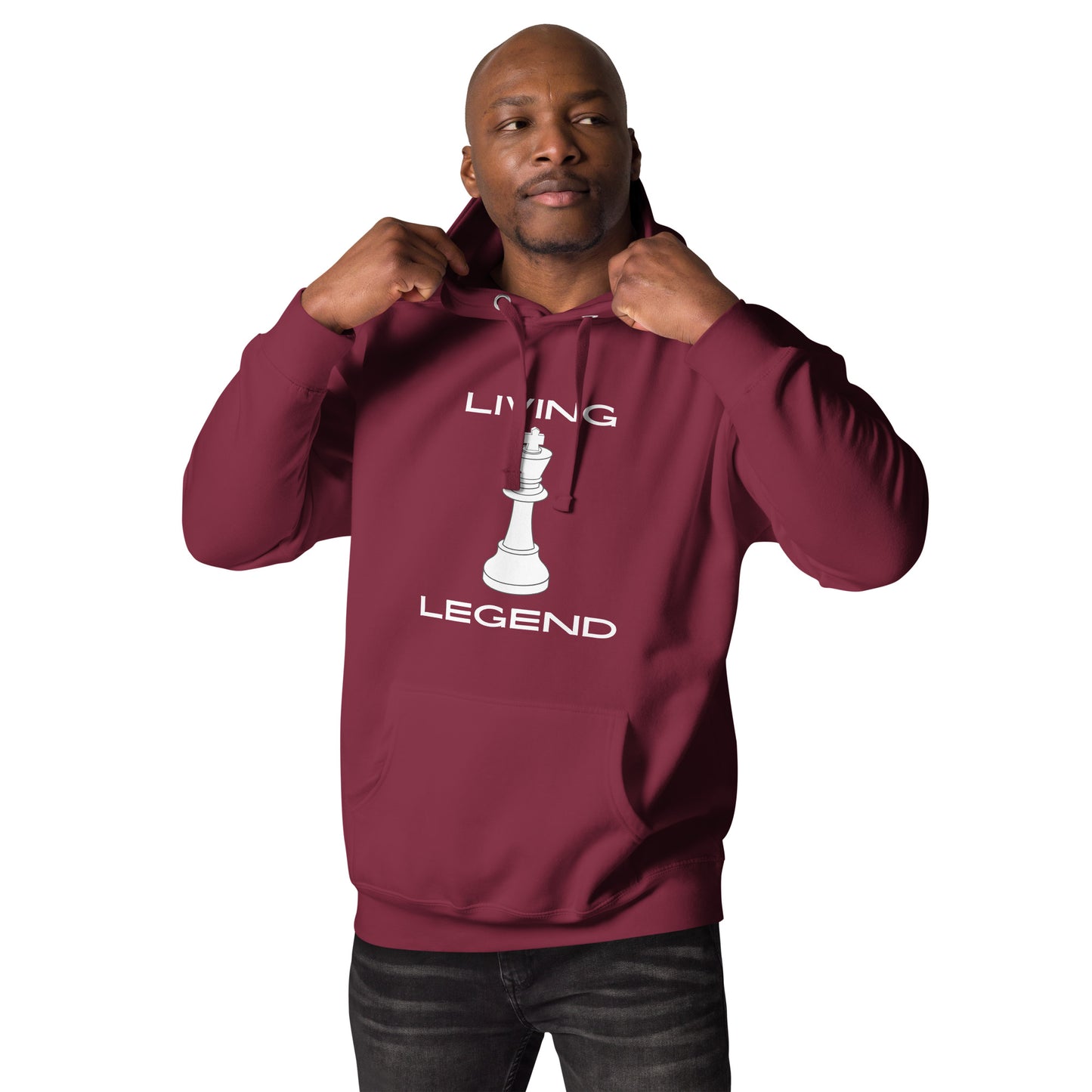 King Chess Piece Unisex Hoodie