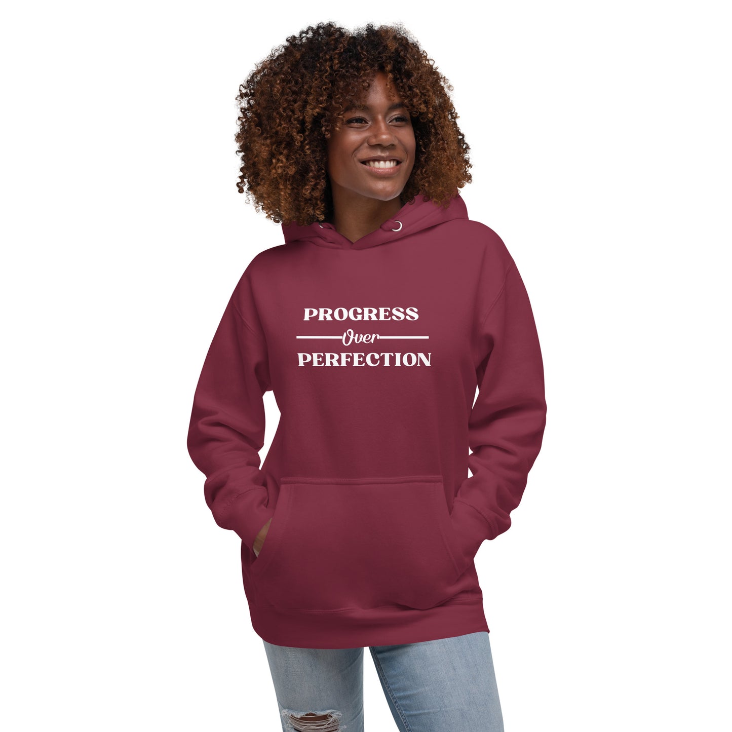 Progress Over Perfection Hoodie