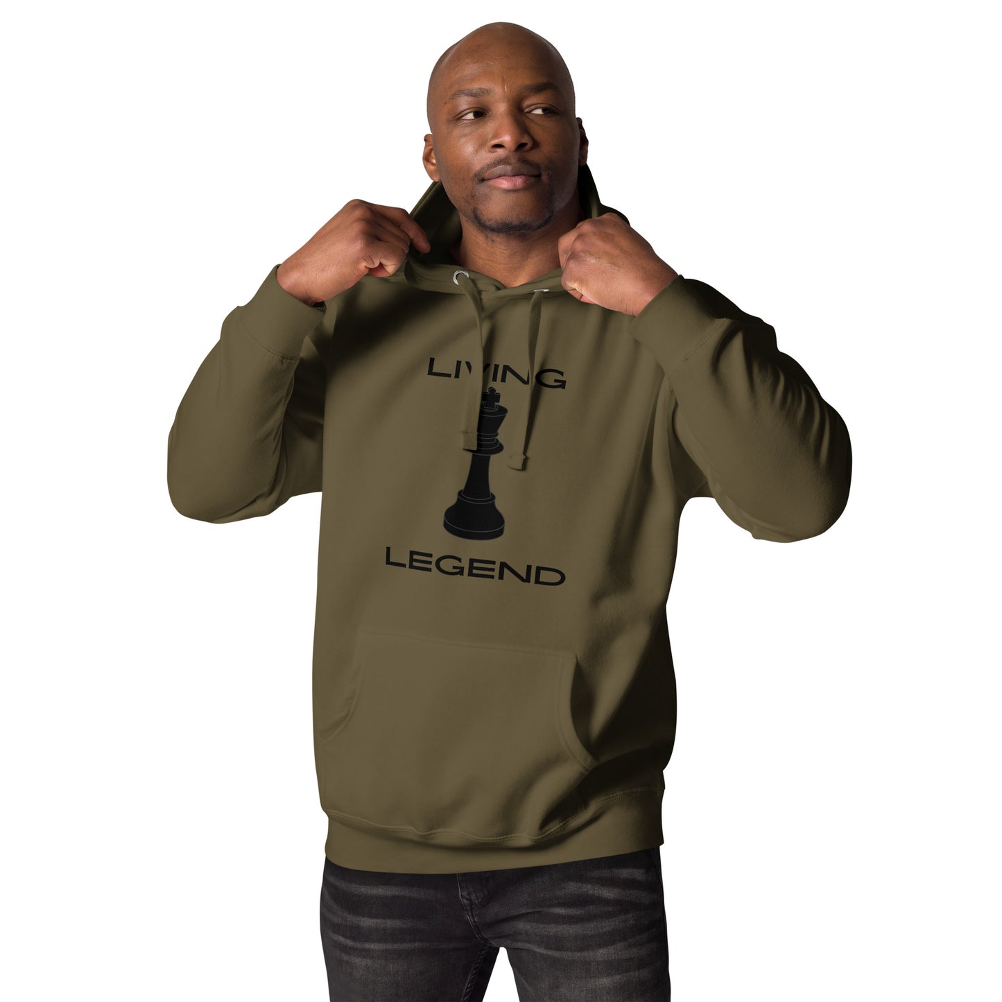 King Chess Piece Unisex Hoodie