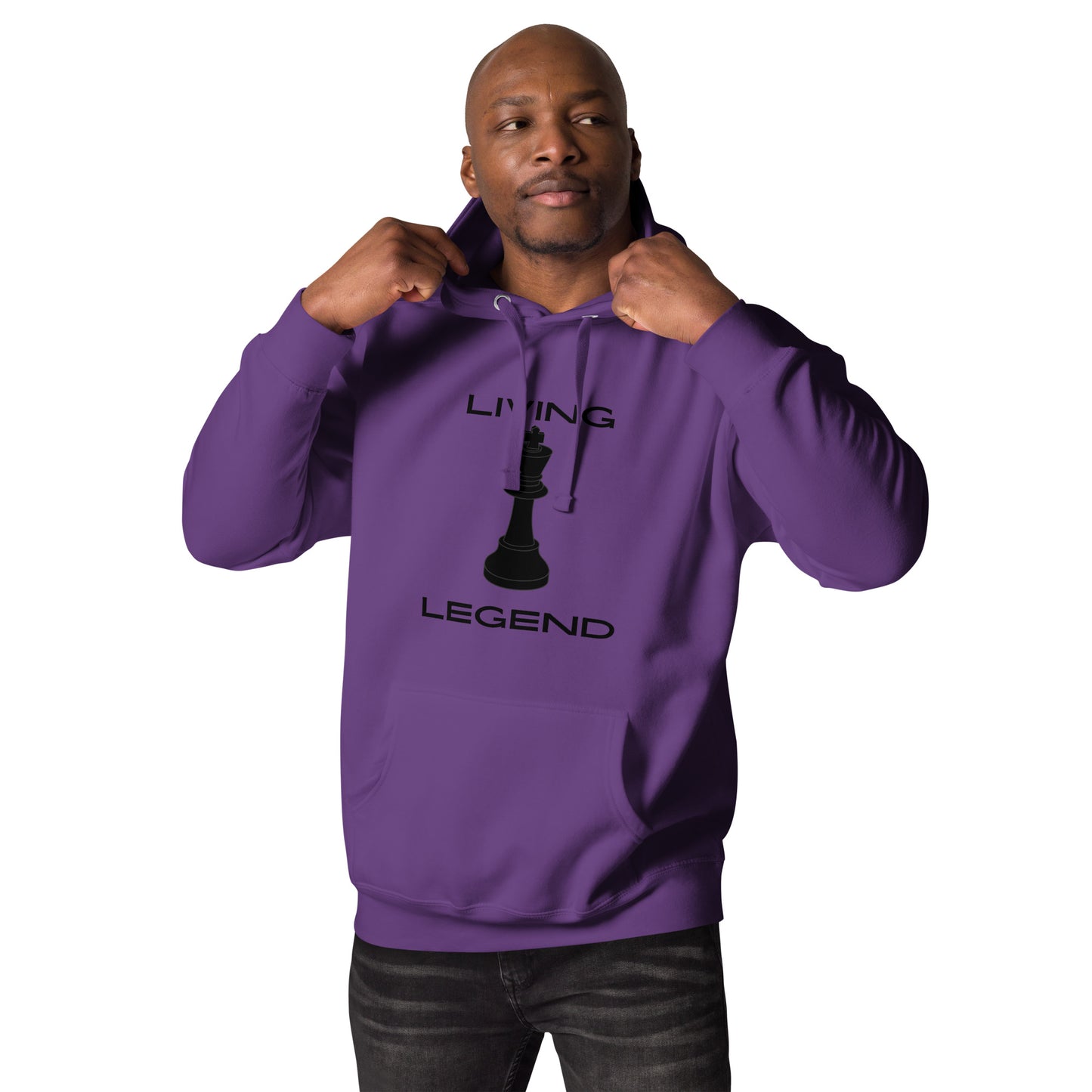 King Chess Piece Unisex Hoodie