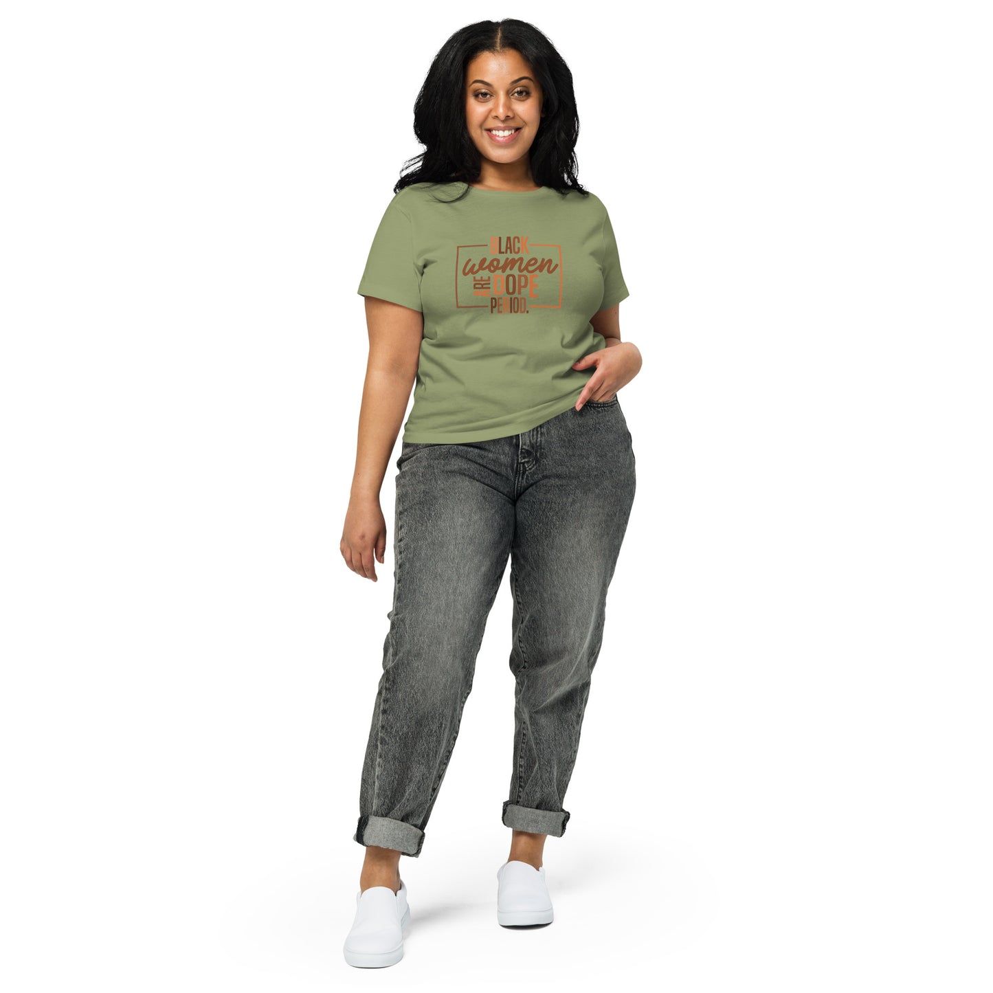 Black Women are Dope high-waisted t-shirt