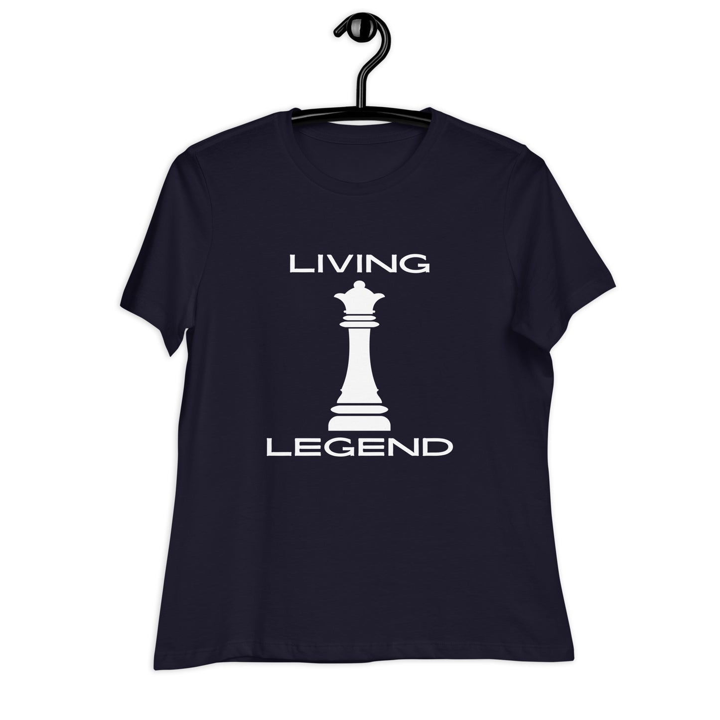 Queen Chess Piece Women's Relaxed T-Shirt